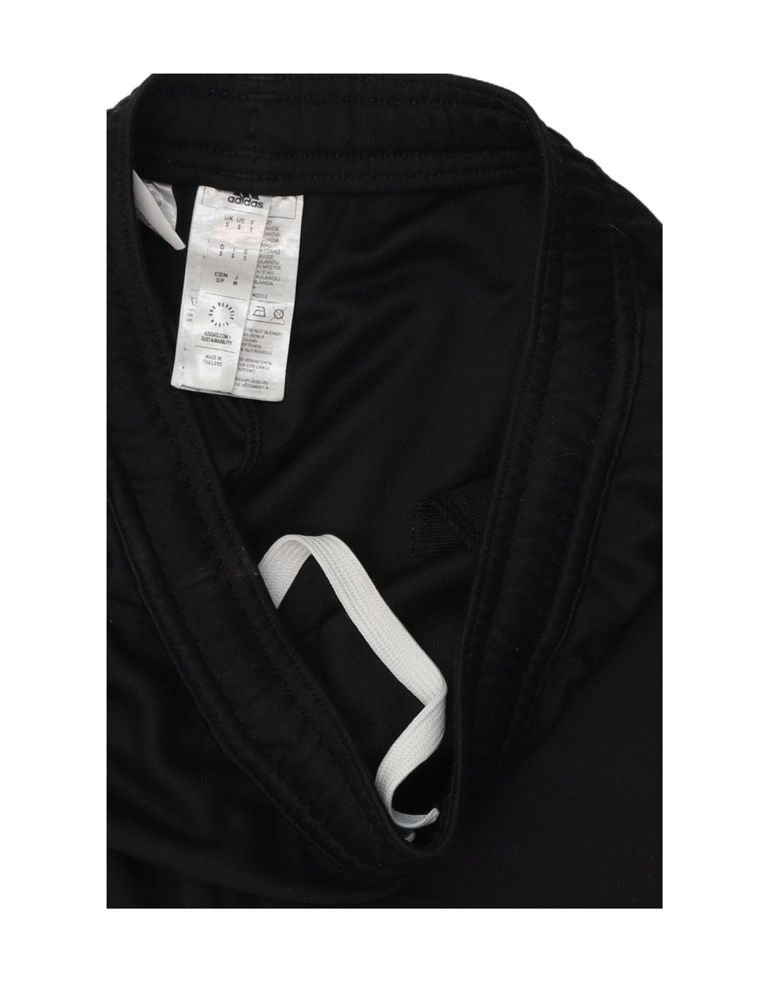 Adidas muške trenirke male crne poliesterske hlače
