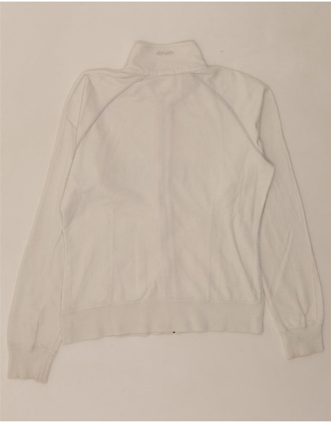 CHAMPION Womens Heritage Fit Tracksuit Top Jacket UK 14 Medium White Vintage Champion and Second-Hand Champion from Messina Hembry 