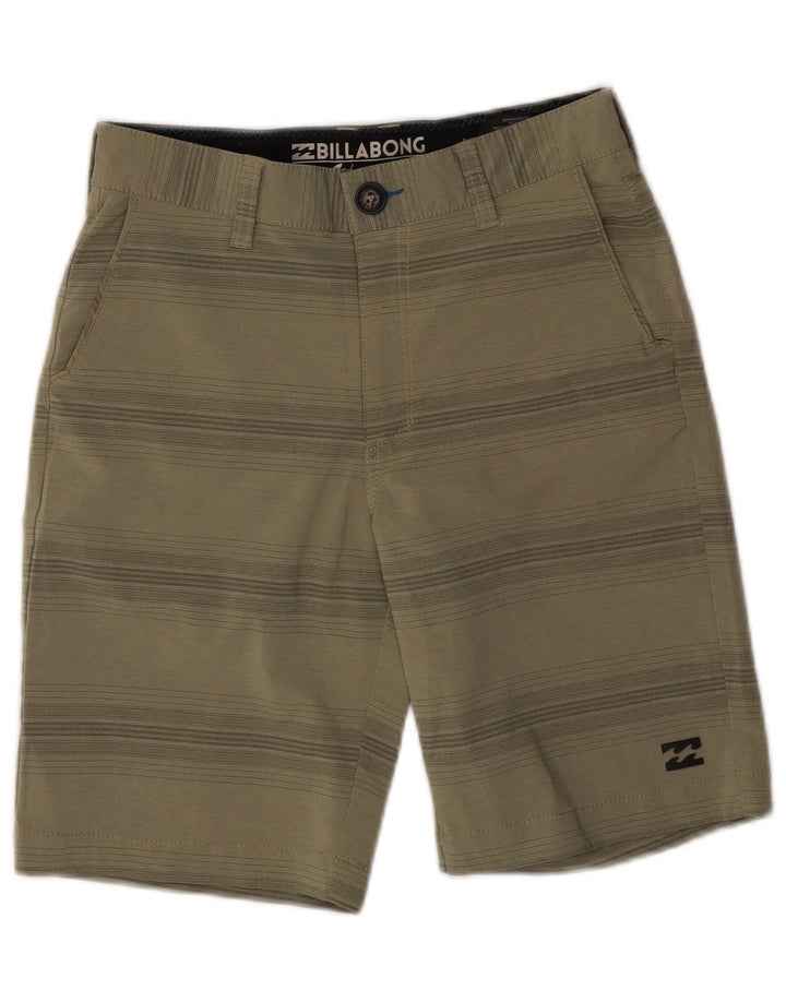 Billabong muške chino kratke hlače W26 mali kaki prugasti poliester
