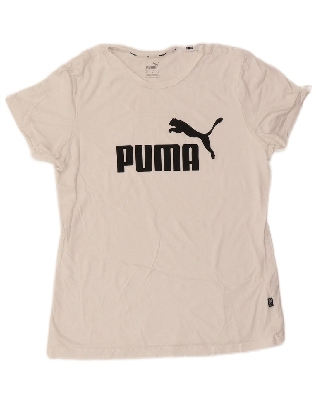 Puma ženska majica kratkih rukava s grafičkim motivima UK 12 srednje bijela