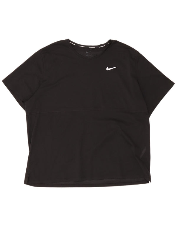 Nike Dri Fit T-Shirt Top 2XL crni poliester