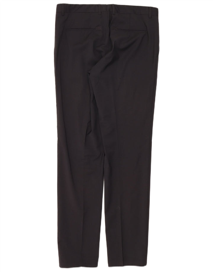 Calvin Klein muško dvodijelno odijelo s dva gumba IT 50 Large W34 L33 Crna vunena