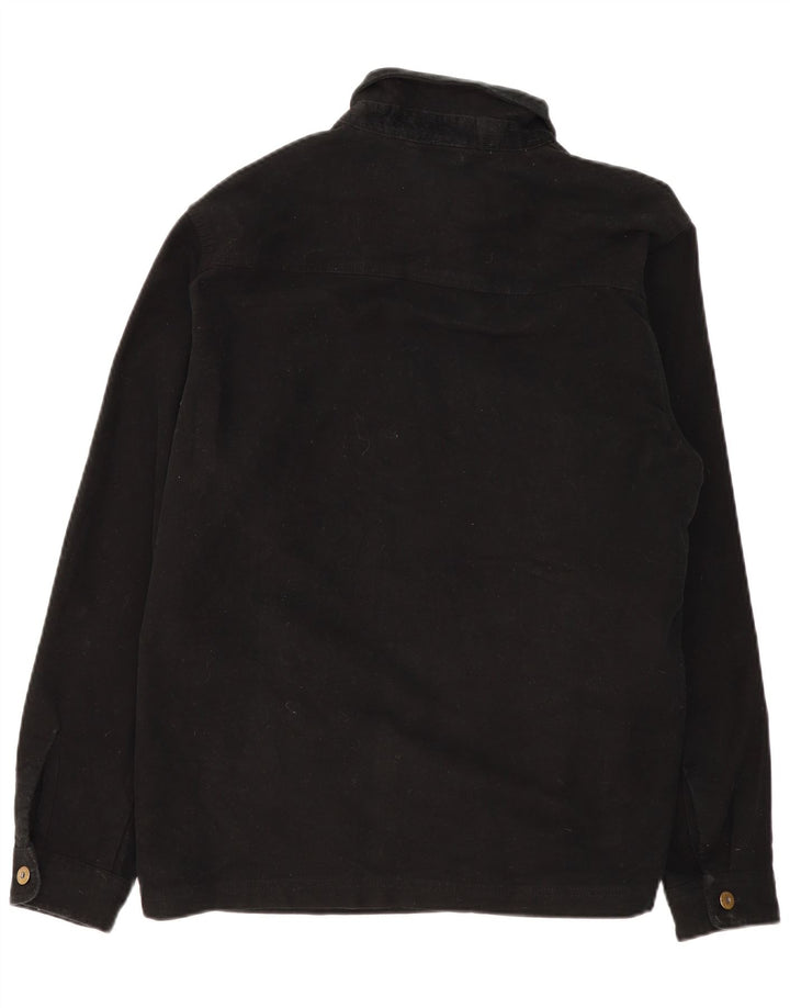 SUPERDRY Muška bomber jakna UK 40 Veliki crni pamuk