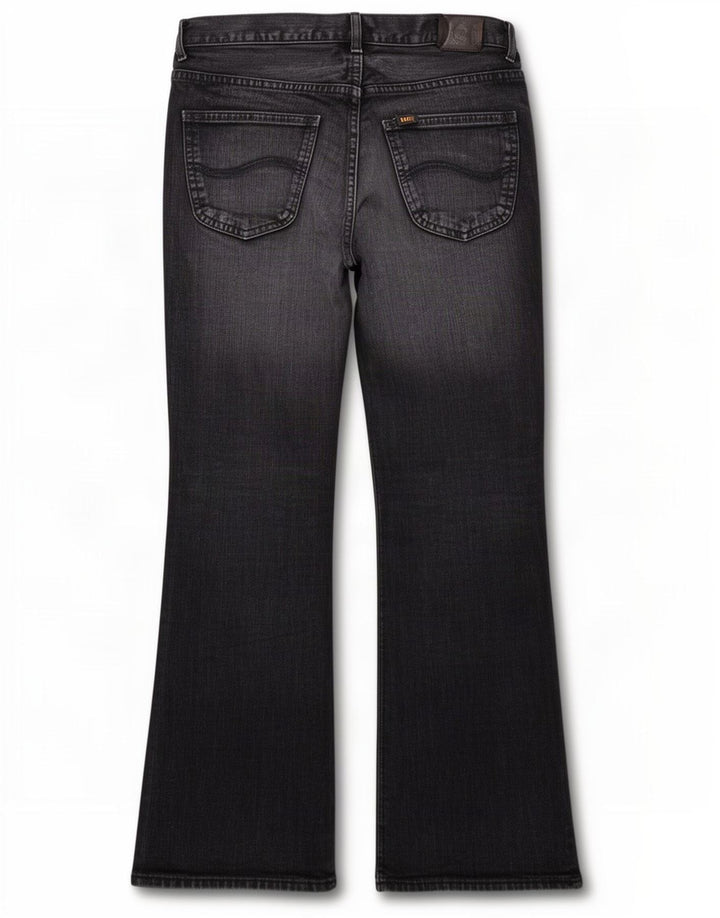 Lee Mens Denver Bootcut traperice W34 L30 crni pamuk