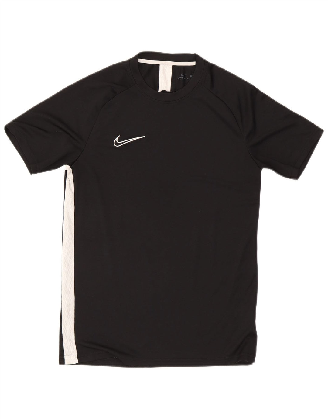 Nike Dri Fit T-Shirt Top srednji crni poliester u boji