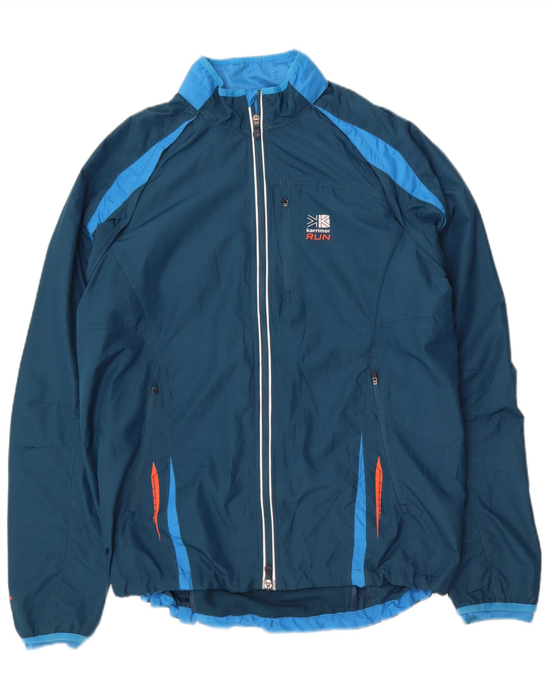 Karrimor muška gornja jakna trenirke UK 40 Large Blue Colourblock poliester