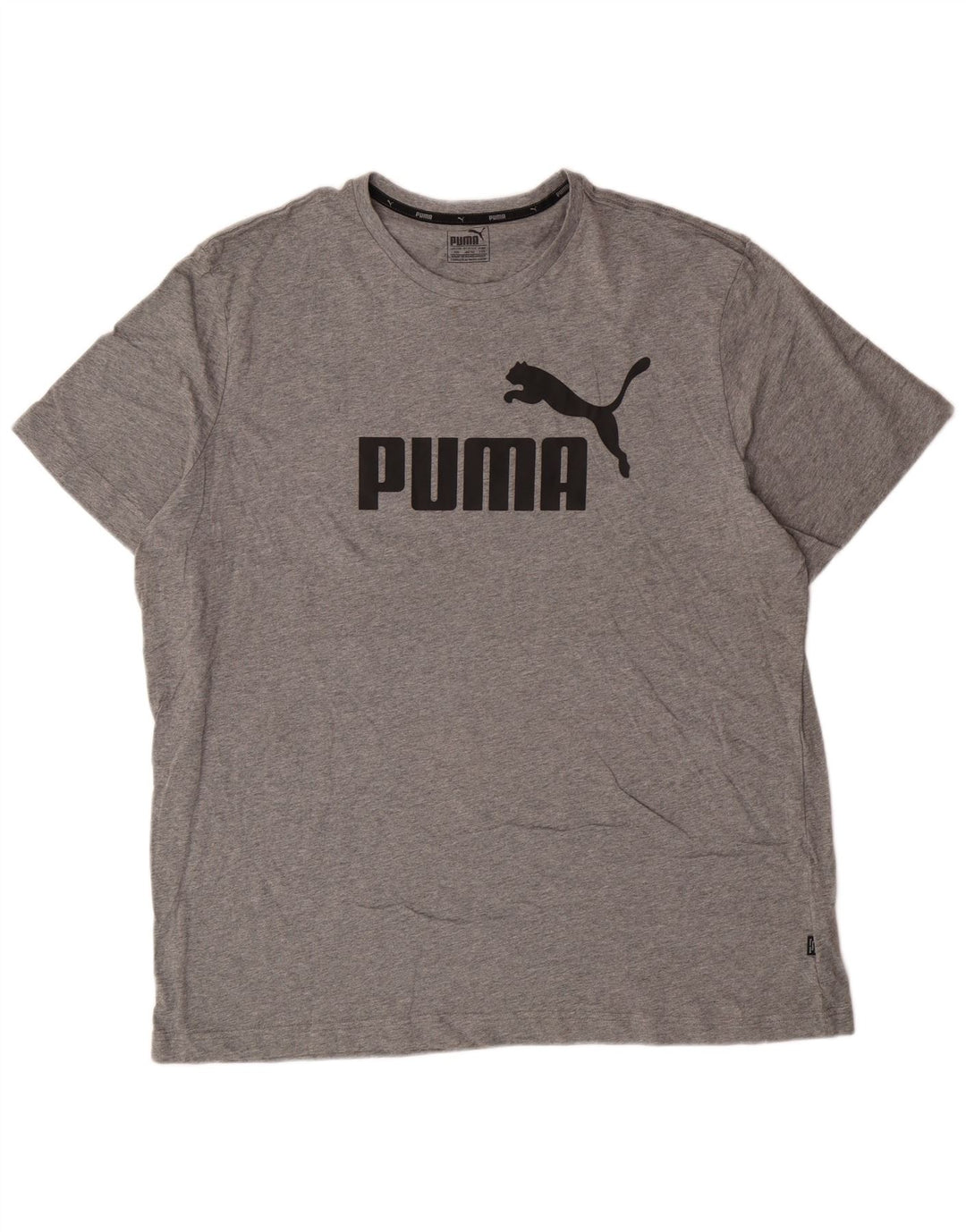 Puma gornji dio majice s grafičkim motivima 2XL, sivi pamuk