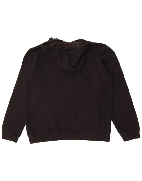 Adidas muška majica s kapuljačom, veliki crni pamuk