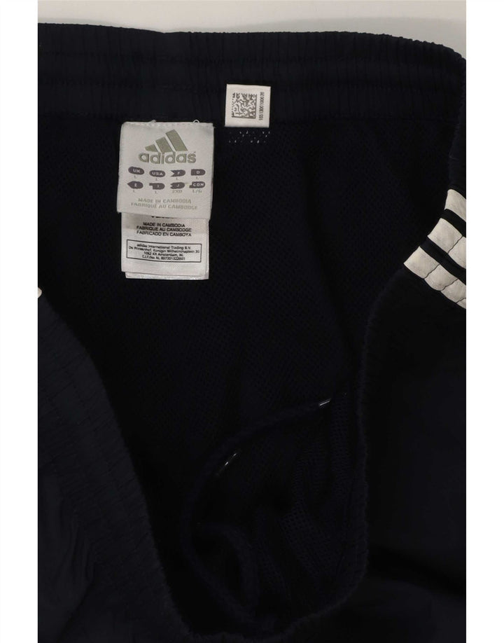 Adidas muške Cargo Capri hlače od trenirke, velike tamnoplave poliesterske hlače