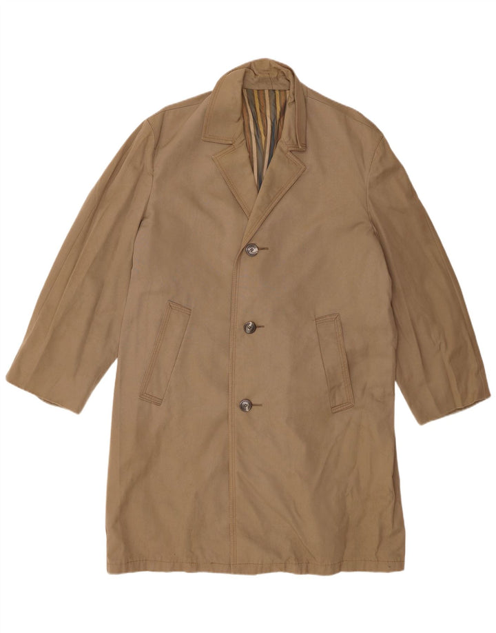 Vintage muški kaput UK 40 Large Beige Cotton