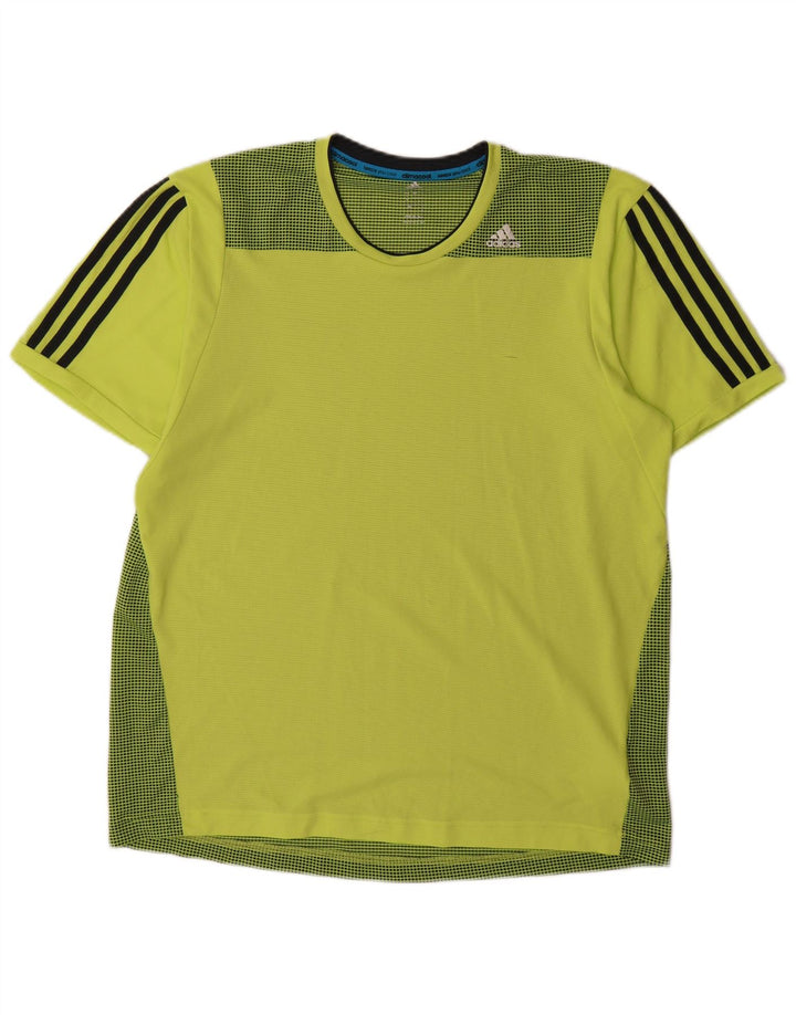 Adidas muška majica kratkih rukava Climacool, veliki zeleni poliester