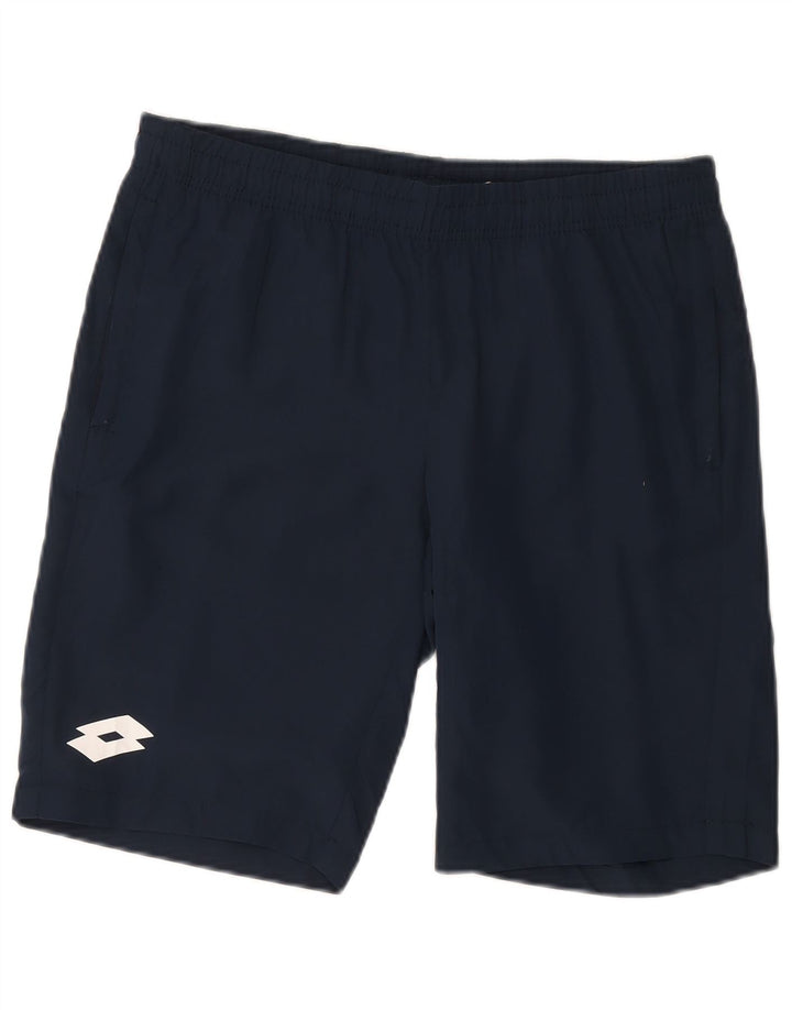 LOTTO Mens Sport Shorts Large Navy Blue