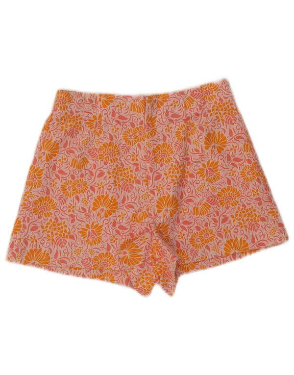 Zara ženske ležerne kratke hlače XS W24 Pink cvjetni lan