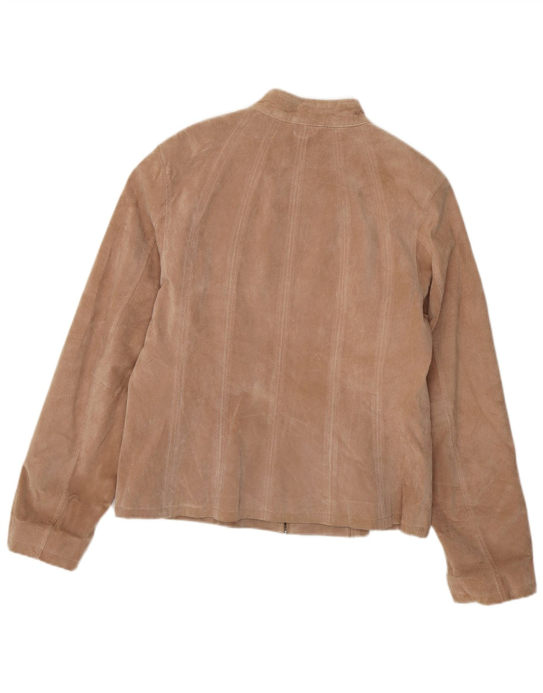 Zarro ženska bomber jakna od brušene kože IT 52 2XL bež koža