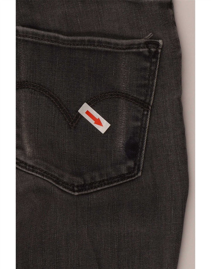 Levi's ženske uske traperice W26 L34 sivi pamuk