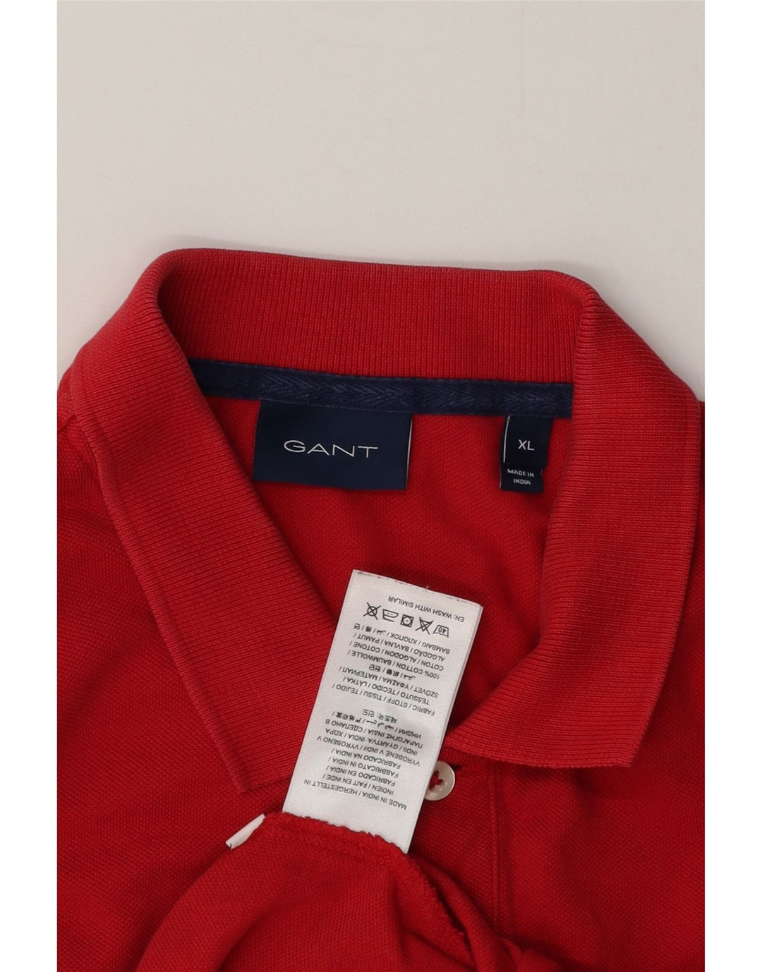Gant muška polo majica XL crveni pamuk