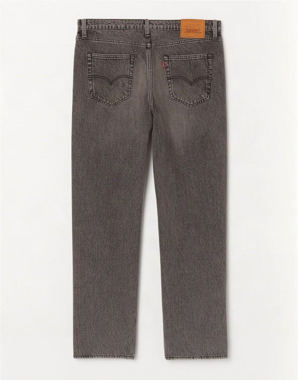 Levi's muške 502 sužene traperice W33 L32 sivi pamuk