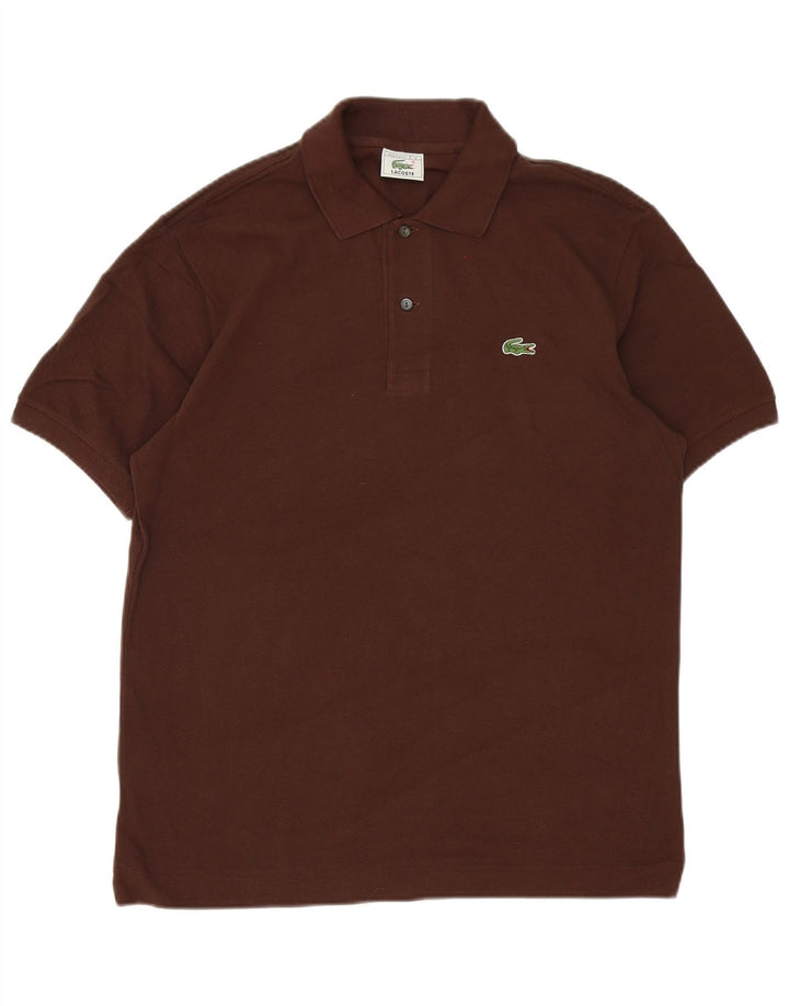 Lacoste muška polo majica veličine 4, srednje smeđi pamuk