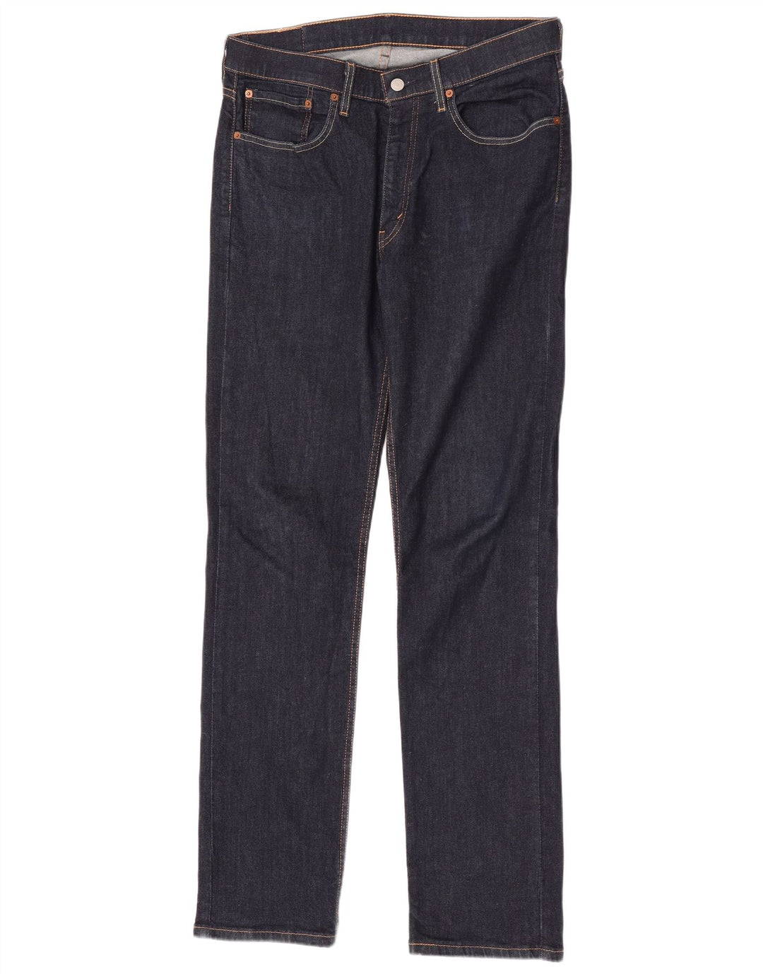 Levi's muške 514 ravne traperice W34 L34 tamnoplavi pamuk