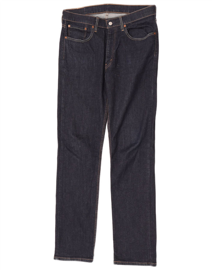 Levi's muške 514 ravne traperice W34 L34 tamnoplavi pamuk