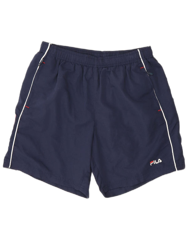 Fila Boys Graphic Sport Shorts 13-14 Years XL tamnoplavi poliester