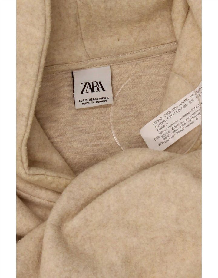 Zara muška majica s kapuljačom Srednje bež poliester