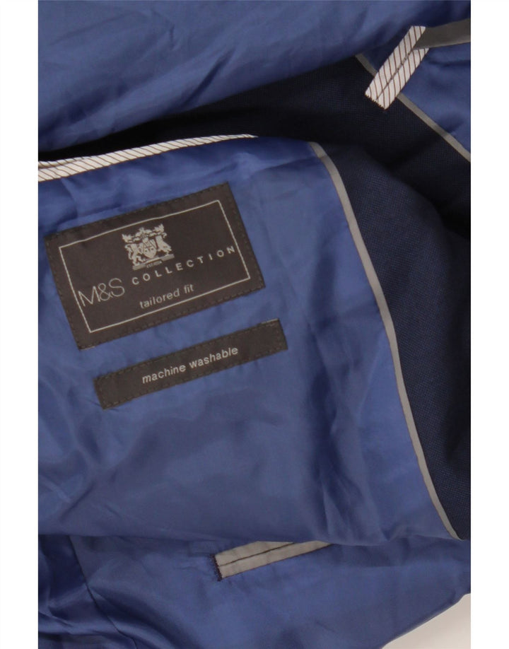 MARKS & SPENCER muška krojena sako jakna UK 44 2XL tamnoplava