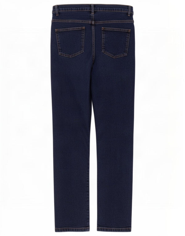 Marks & Spencer ženske obične ravne traperice UK 14 Large W32 L30 tamnoplave