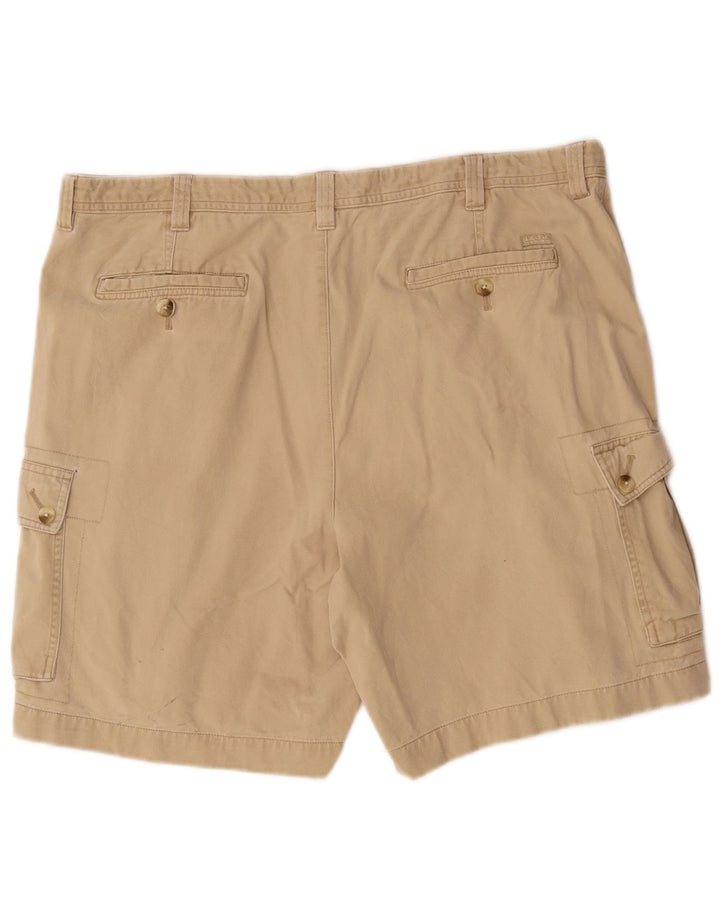 Izod muške kargo kratke hlače W40 XL bež pamuk