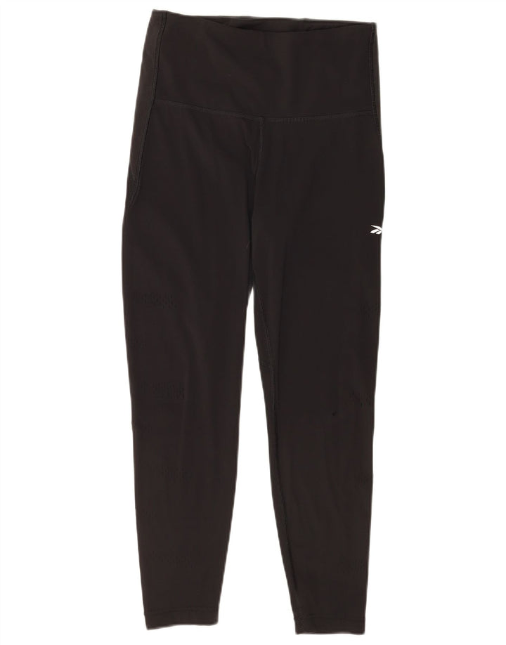 Reebok male crne najlonske ženske tajice visokog struka