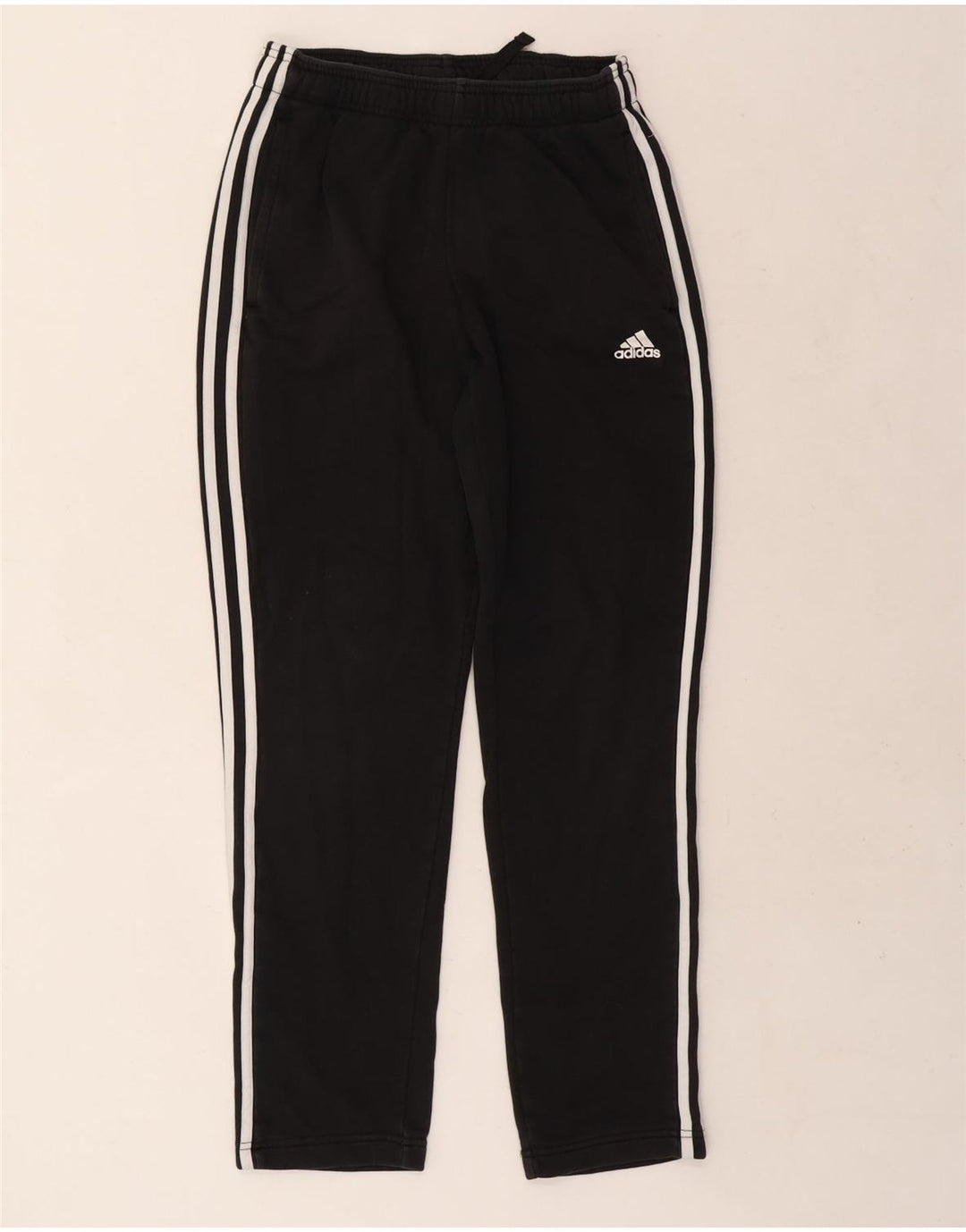 Adidas muške trenirke srednje crne pamučne hlače