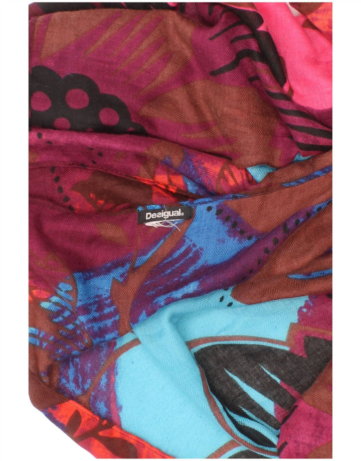 Desigual ženski pravokutni šal s grafičkim motivima jedne veličine, višebojni boemski