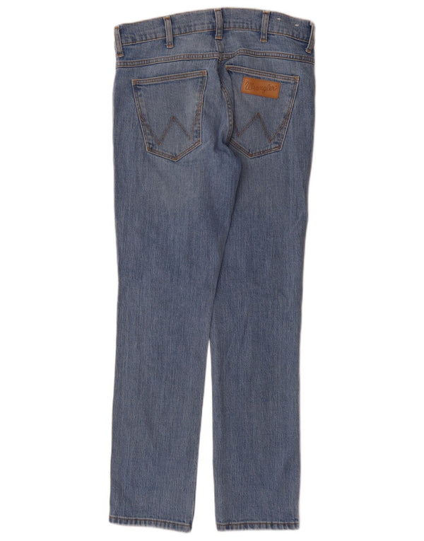 Wrangler ženske Larston sužene uske traperice W29 L32 plavi pamuk