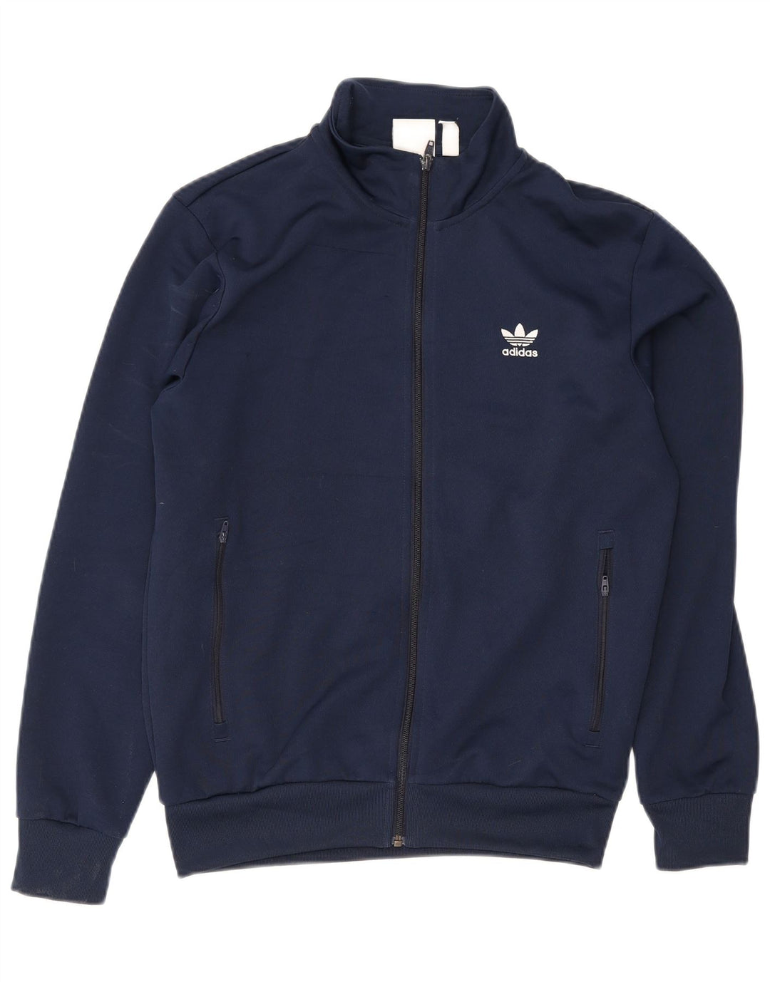 Adidas muška gornja jakna od trenirke Medium tamnoplavi poliester
