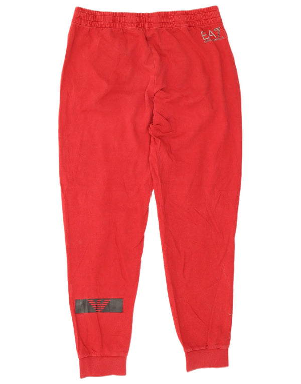 Emporio Armani muške grafičke trenirke hlače Joggers XL crveni pamuk