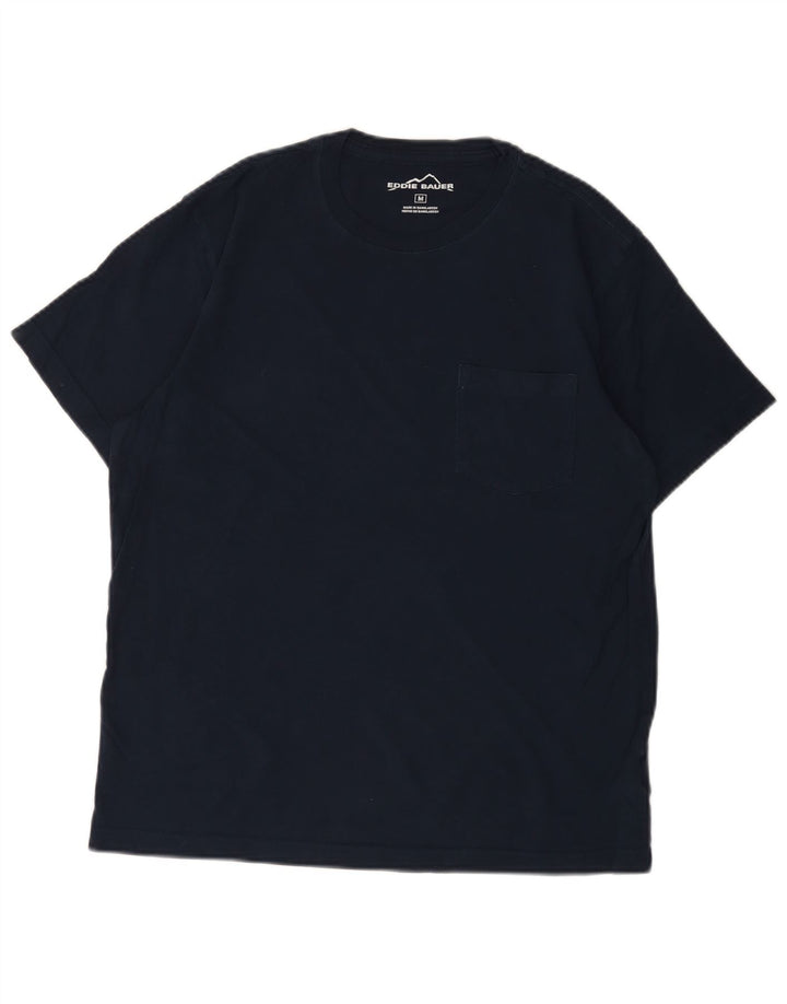 EDDIE BAUER Muška majica kratkih rukava srednje tamnoplavi pamuk