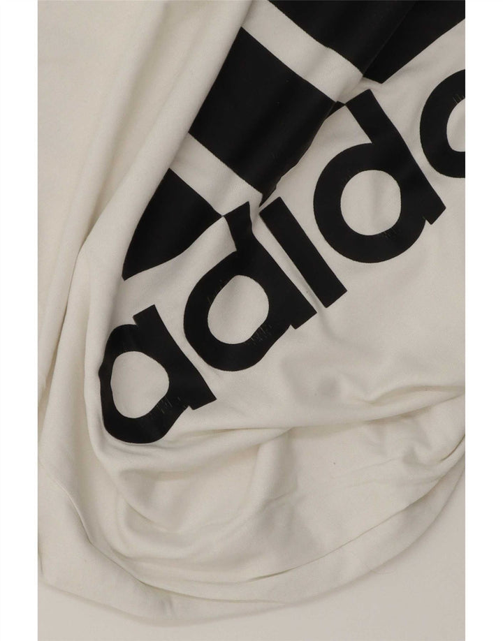 Adidas muška grafička majica srednje bijele boje