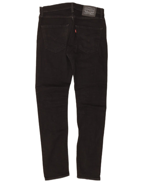 Levi's muške 512 uske sužene traperice W32 L32 crni pamuk