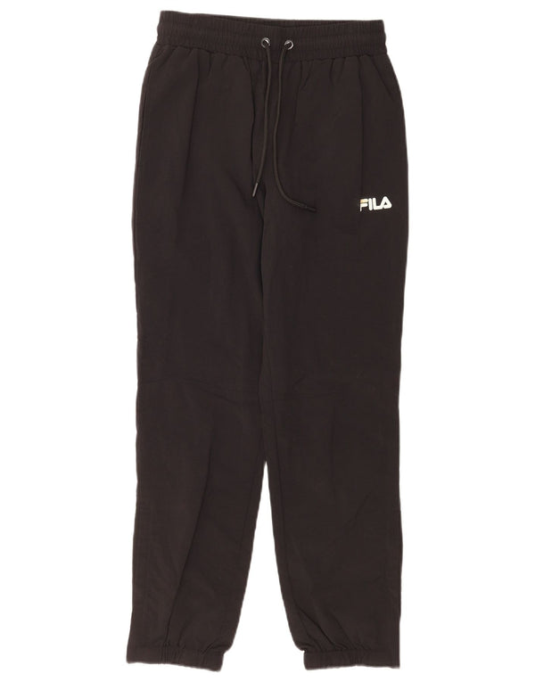 Fila Ženska trenirka Hlače Joggers UK 6 XS crni najlon