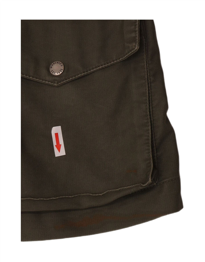 Woolrich Muška vojna jakna UK 40 Large kaki pamuk