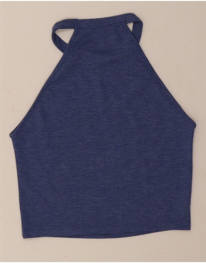 Zara ženska majica s halterima UK 10 Small Blue