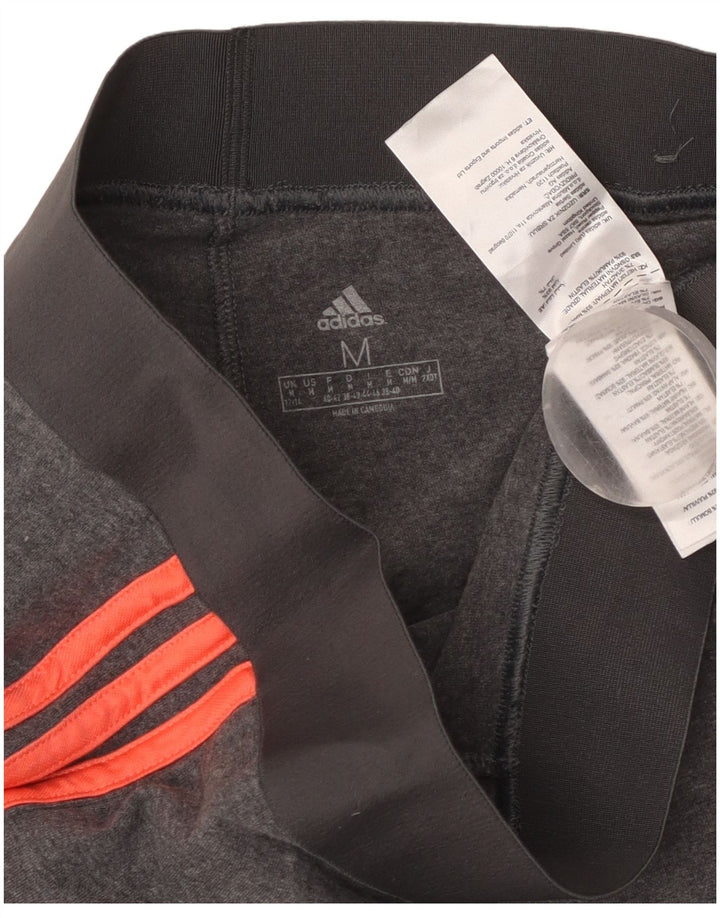 ADIDAS ženske tajice UK 12/14 srednje sive pamuk