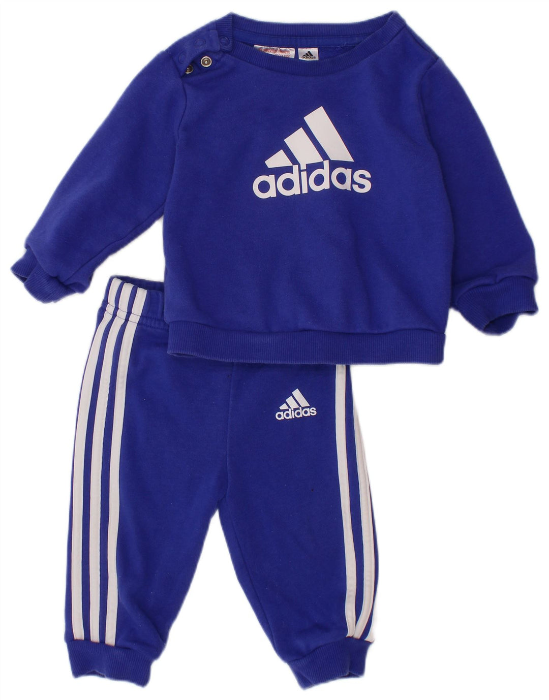 ADIDAS Baby Boys Graphic Puna trenirka 3-6 mjeseci, plavi pamuk