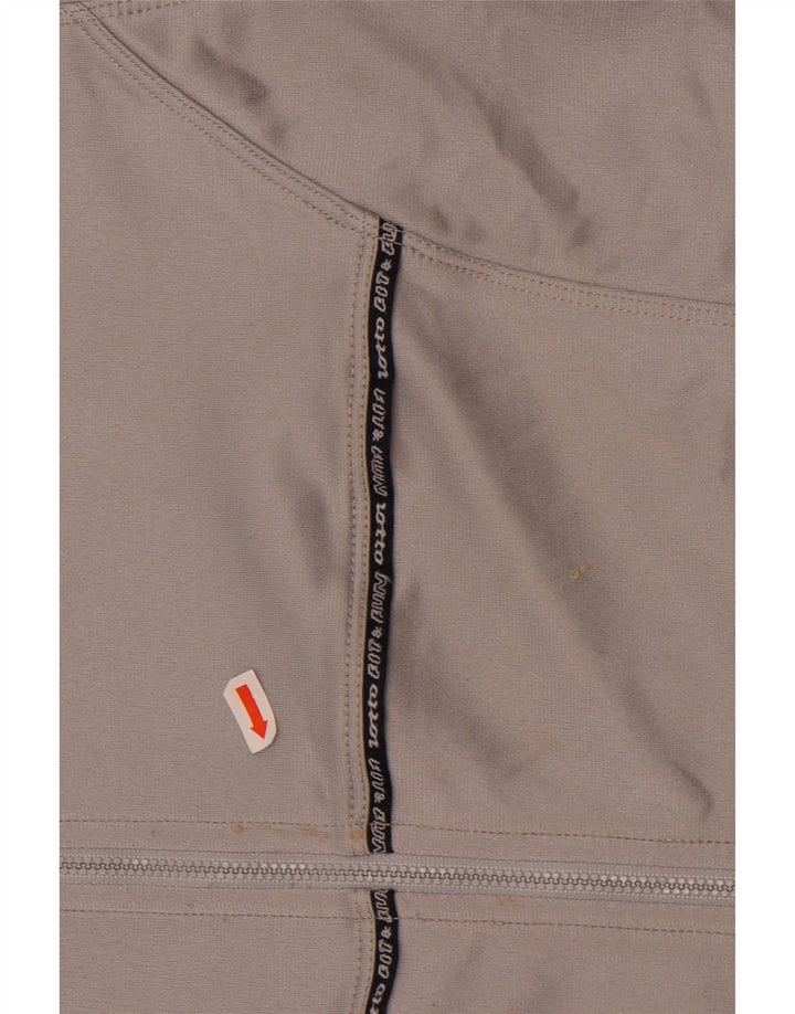 Lotto ženska gornja jakna trenirke UK 12 srednje sivi poliester