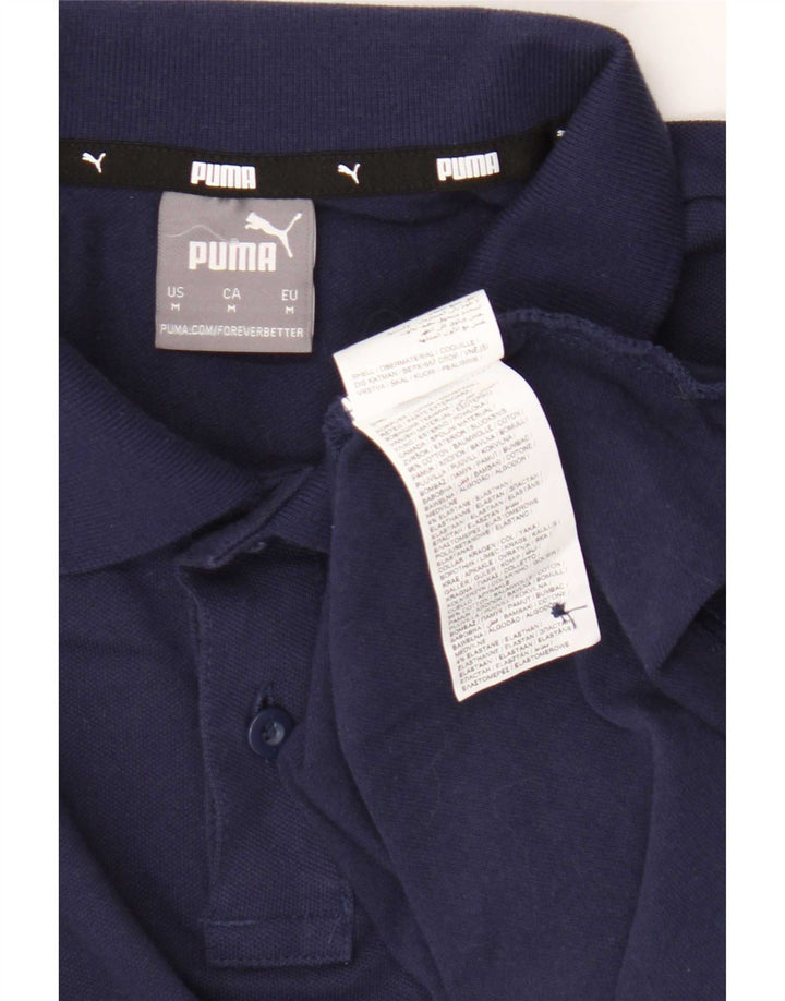 Puma muška polo majica Medium tamnoplavi pamuk