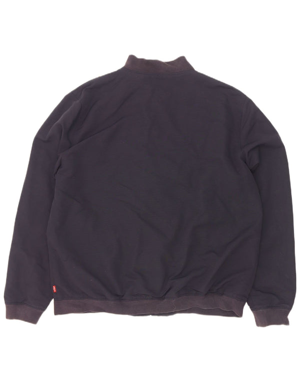 Levi's muška bomber jakna UK 42 XL tamnoplavi poliamid