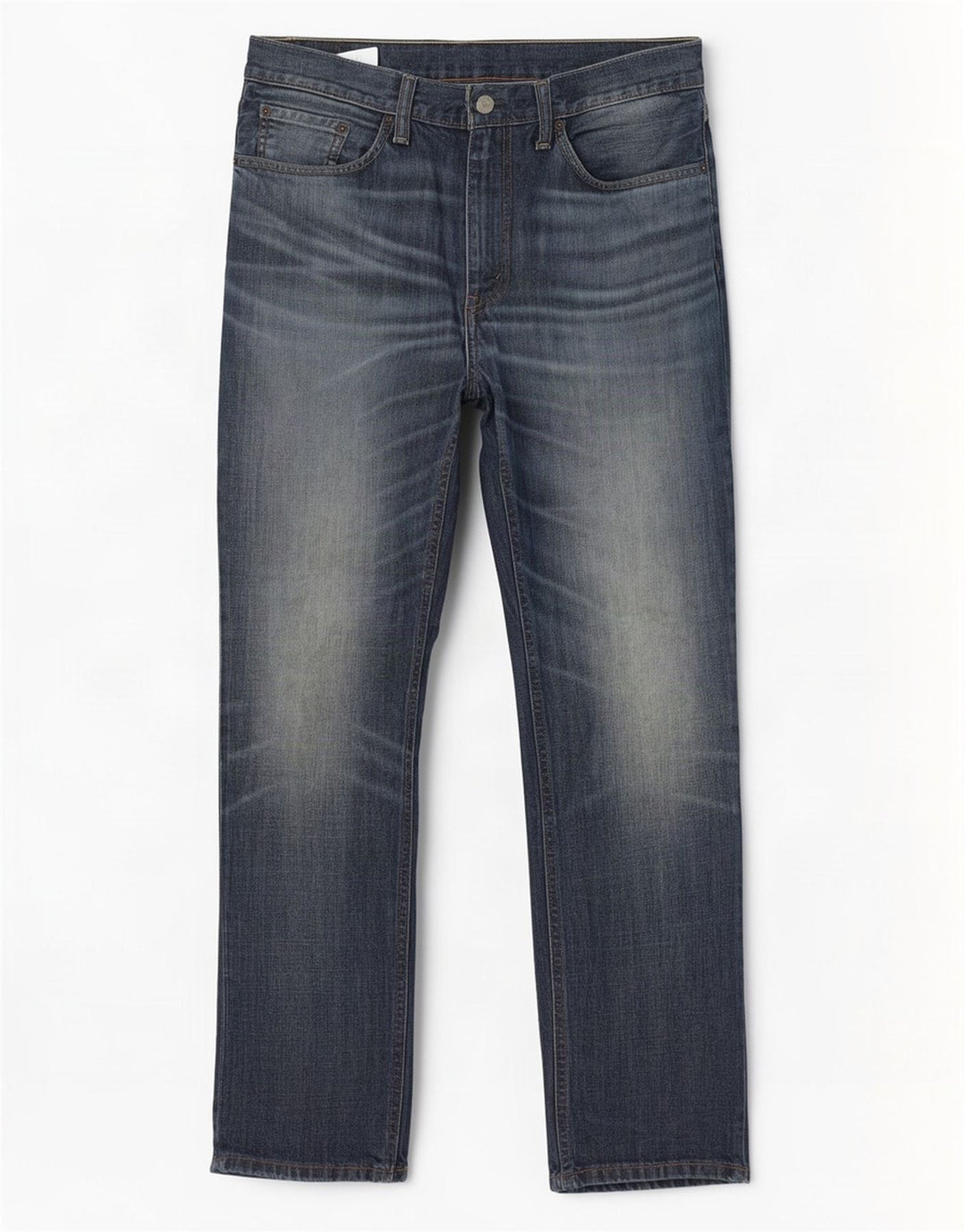Levi's muške 541 ravne traperice W34 L32 tamnoplavi pamuk