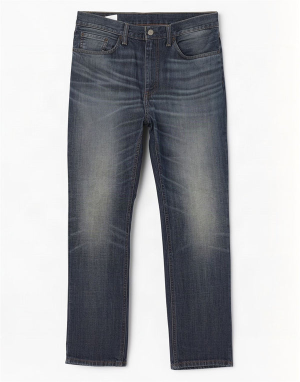 Levi's muške 541 ravne traperice W34 L32 tamnoplavi pamuk