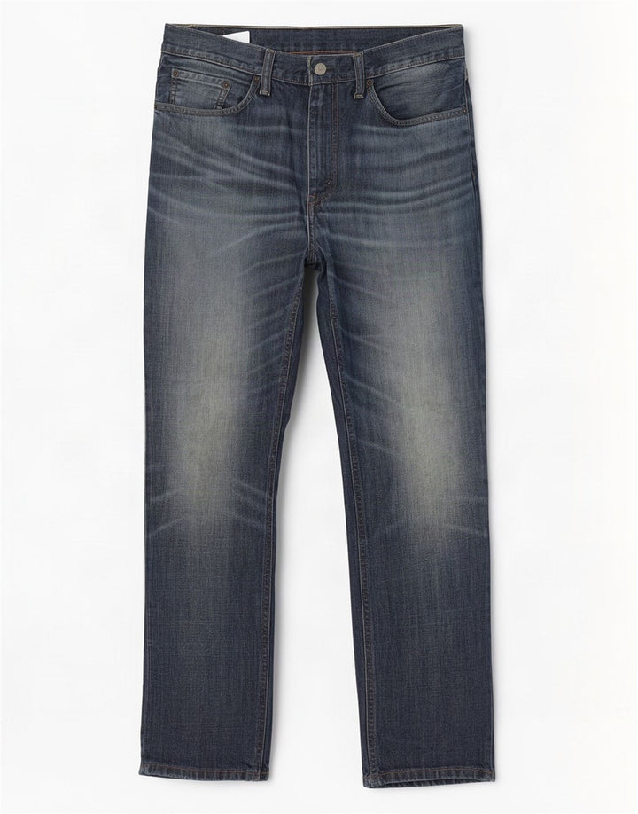 Levi's muške 541 ravne traperice W34 L32 tamnoplavi pamuk