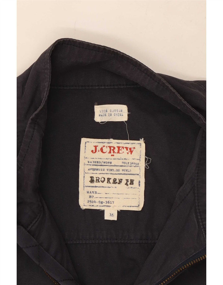 J. Crew muška bomber jakna UK 38 srednje tamnoplavi pamuk